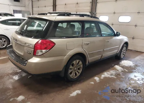 2008 Subaru Outback 2.5I Limited/2.5I Limited L.l. Bean Edition z USA, uszkodzony, nr VIN 4S4BP62C987318258